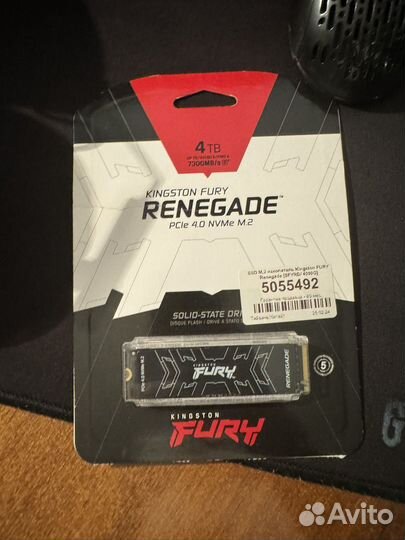 Ssd m2 kingston fury 4 tb