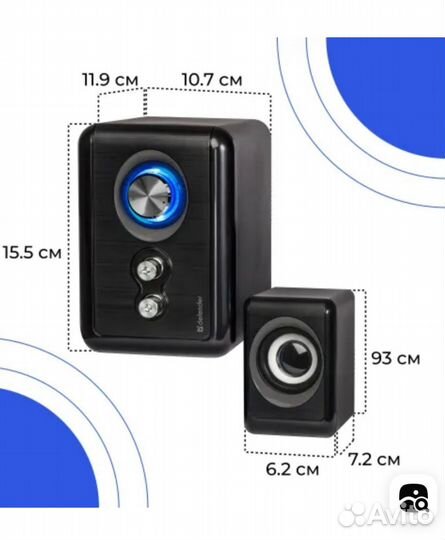 Акустические колонки defender v11
