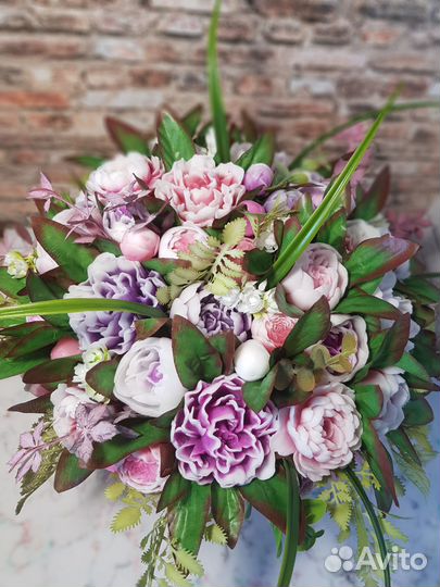 Букет. Цветы из мыла. Ручная работа