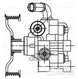 Насос гур для а/м Toyota Avensis (03) /Camry (0