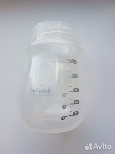 Молокоотсос BabyGo ручной с бутылочкой (без соски)