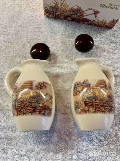 Набор для масла и уксуса новый