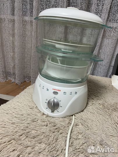 Пароварка электрическая novex