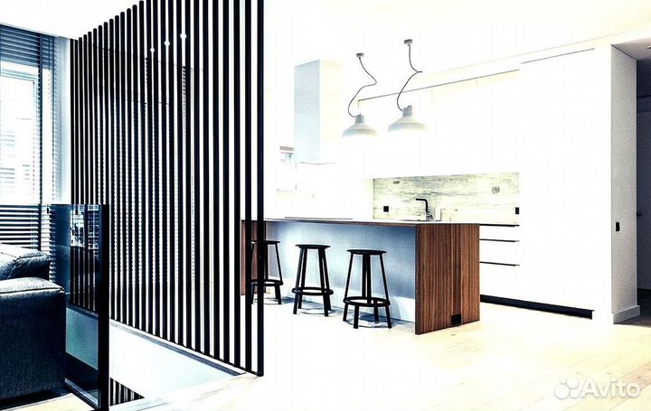 Реечные перегородки