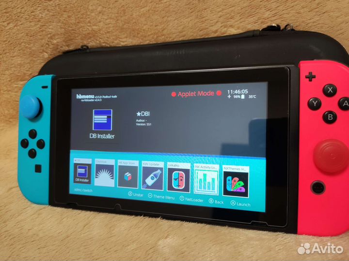 Nintendo Switch Rev1 Прошитая