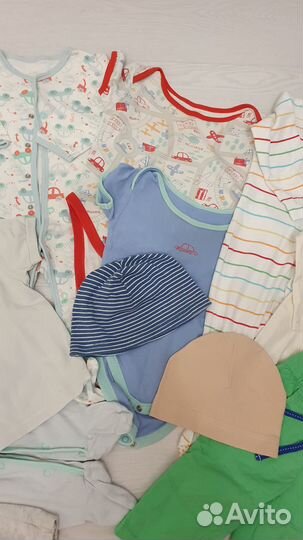 Пакет одежды 68 74 80 для мальчика