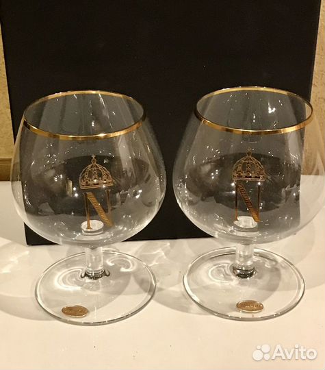 Коньячные фужеры Moser набор 2шт