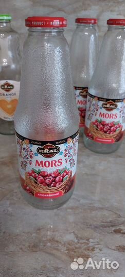 Бутылка стеклянная