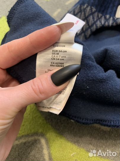 Шапка шлем reima зима размер 54