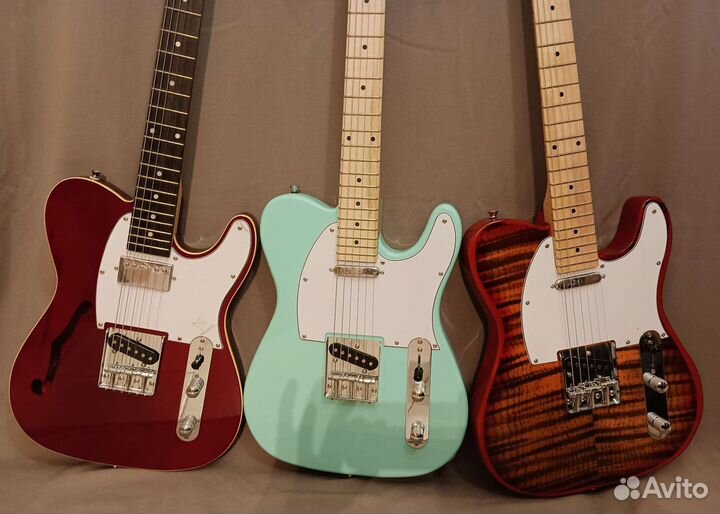 Электрогитара реплика Telecaster-Телекастер новая