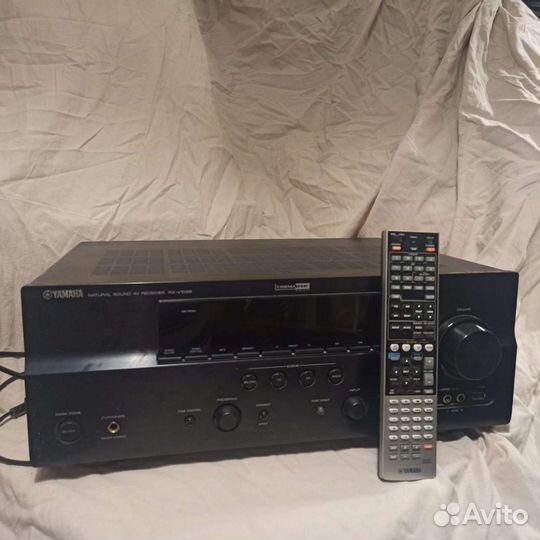 Колонки Yamaha NS-555 и ресивер Yamaha RX-V465