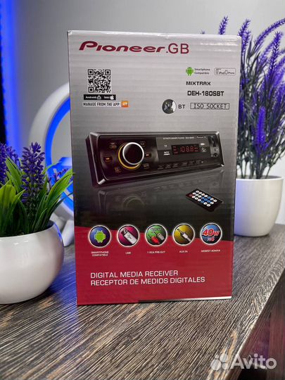 Автомобильная магнитола pioneer.gb deh-180sbt