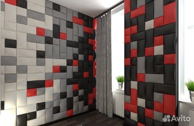 Мягкие стеновые панели, мягкое изголовье