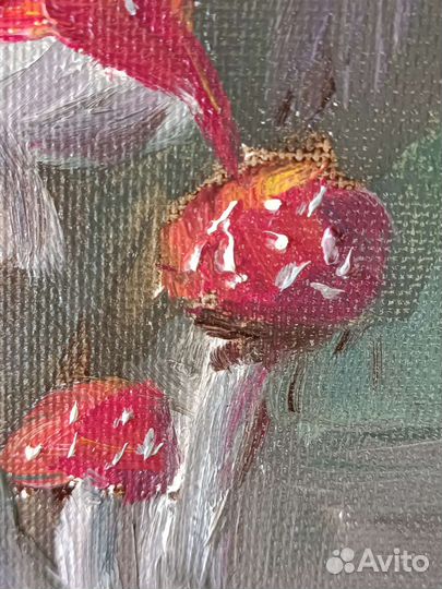 Бронь Картина маслом на холсте сказочная