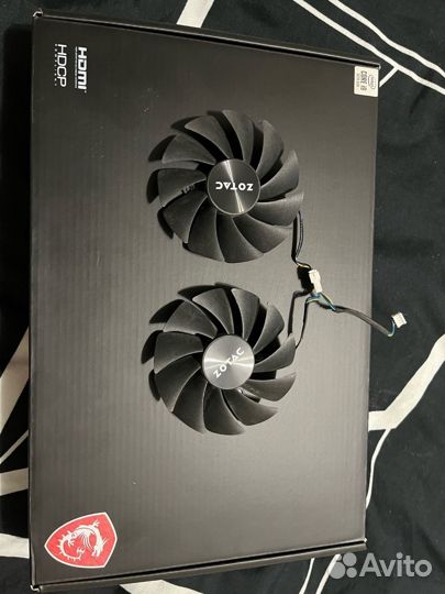 Вентилятор для видеокарты Zotac RTX 2060 Super