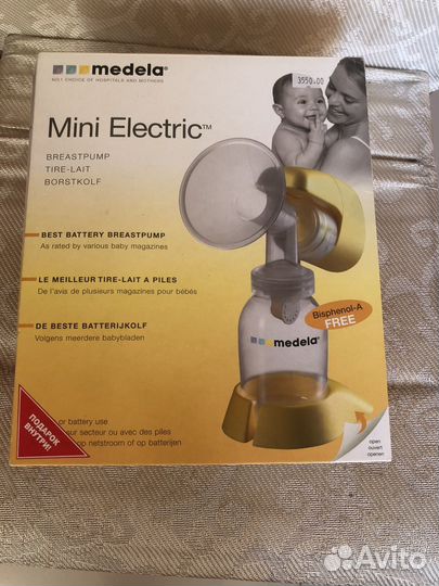 Молокоотсос medela mini electric