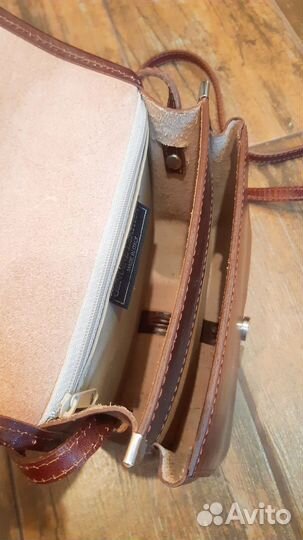 Genuine Leather сумка на плечо, кожа