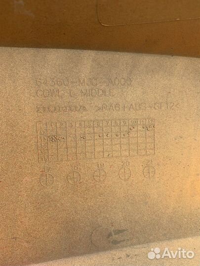 Пластик Honda cbr600rr (оригинал)