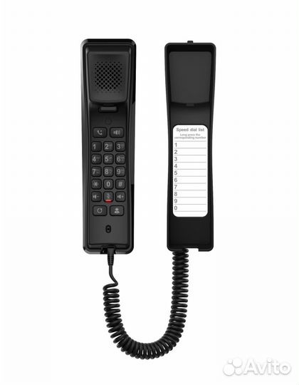 IP телефон Fanvil H2U черный