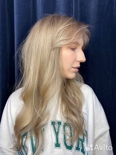 Сложное окрашивание мелирование airtouch стрижки