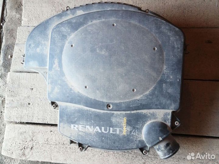 Корпус воздушного фильтра renault logan 1