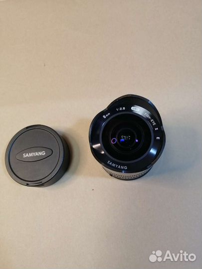 Объективобъектив Samyang MF 8mm f/2.8 AS IF, новый