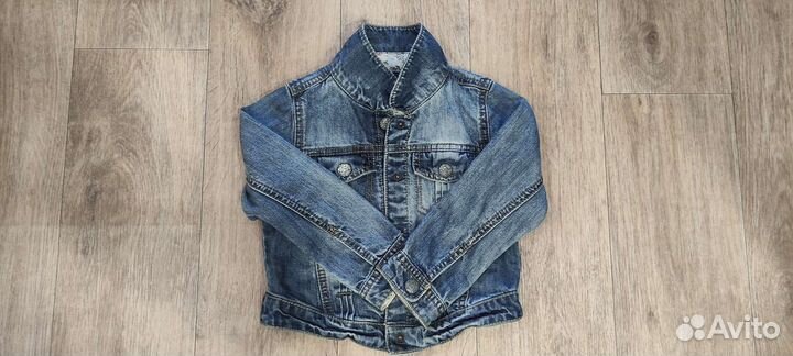 Джинсовая куртка next 104