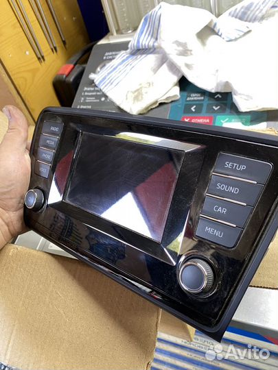 Магнитола Skoda octavia а7