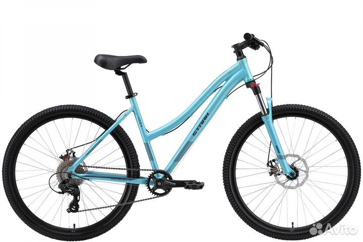 Велосипед Stark'24 Luna 27.2 D морозный/серый 16