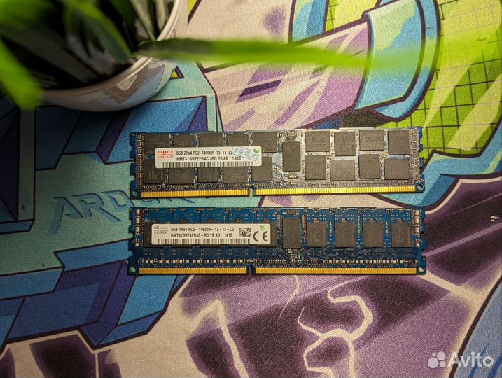 Память DDR3 (есс) DDR4 16 8 GB разные