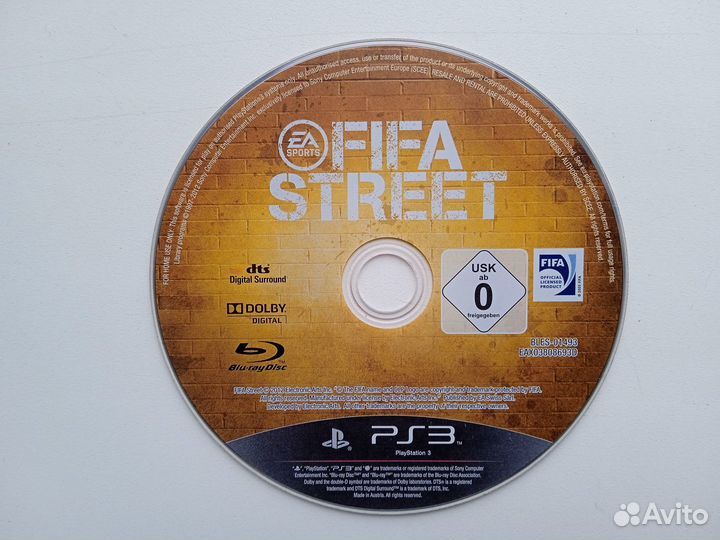 FIFA Street - PS3 (Без коробки)