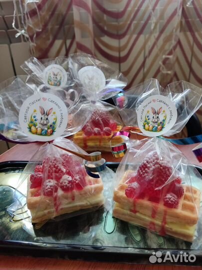 Мыло ручной работы на пасху