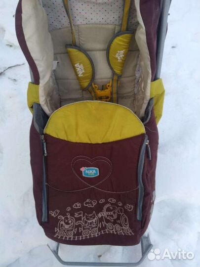 Коляска санки