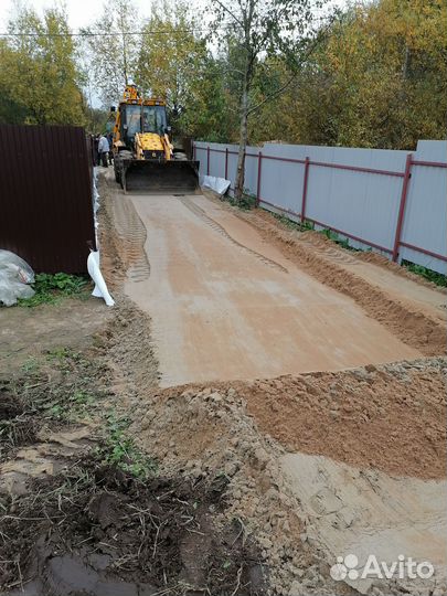 Отсыпка, расчистка, раскорчевка участка