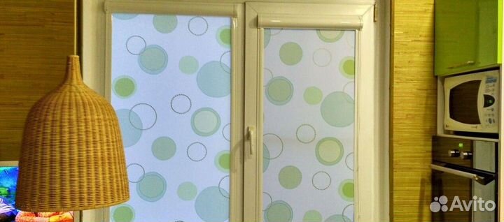 Рулонные кассетные шторы блекаут K597