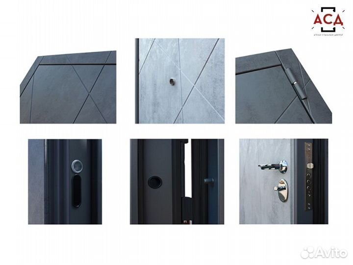 Входная металлическая дверь дуэт Б 9R белая