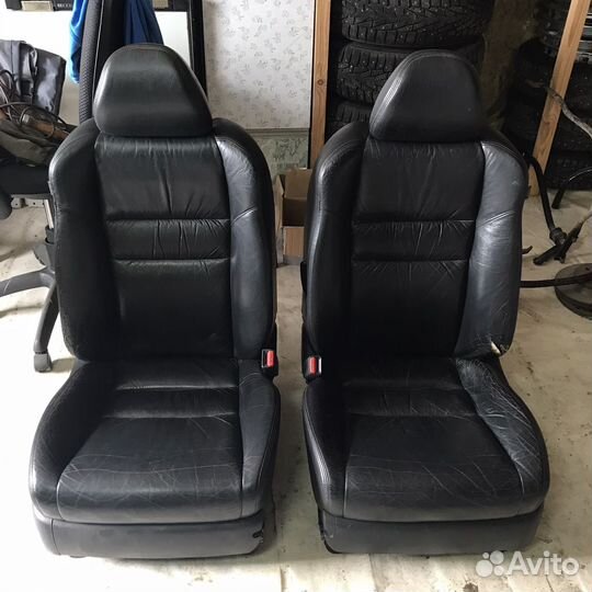 Передние кожаные сиденья honda accord CL7 CL8 CL9