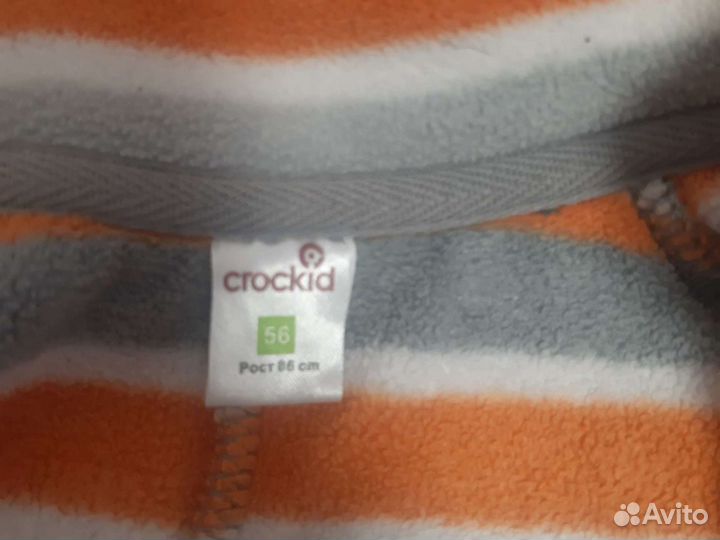 Флисовый комбинезон crockid 86