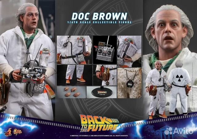 Hot toys Back to the Future Doc Brown