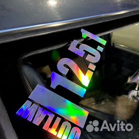 Голограммные виниловые наклейки на авто и мото