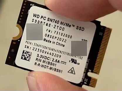 Wd sn740 2tb ssd 2230