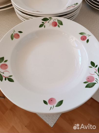 Тарелки суповые большие 24 см. СССР 11 штук