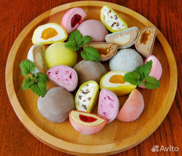 Японский десерт моти