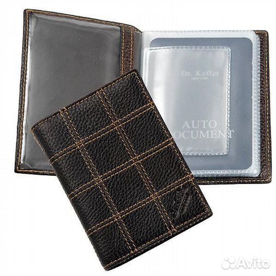 Обложка для автодокументов Dr.koffer X510263-02-09