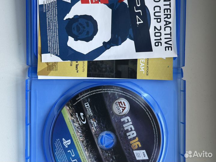 Коллекция игры для PS4. FIFA 16, FIFA 18, FIFA 19