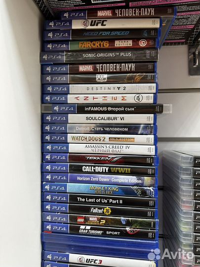 Игровые диски на ps4/ps3