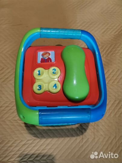 Развивающий кубик музыкальный itsimagical