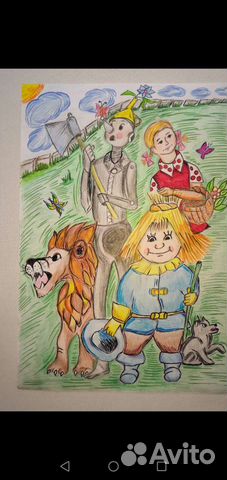 Детские рисунки на заказ для школ и детских садов