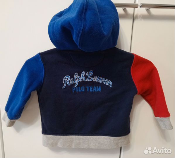 Фирменная толстовка на молнии р 9 мес
