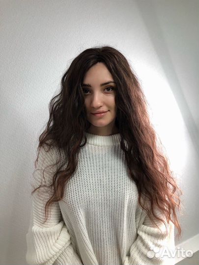 Афрокудри на каркас афролоконы термозамещение